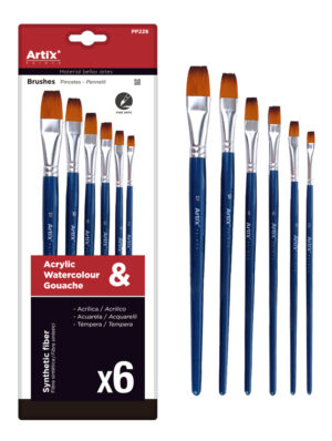 ARTIX PAINTS σετ πινέλων ζωγραφικής PP228