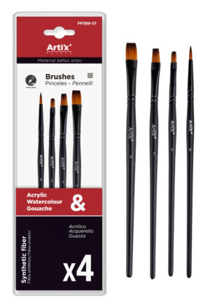 ARTIX PAINTS σετ πινέλων ζωγραφικής PP389-01