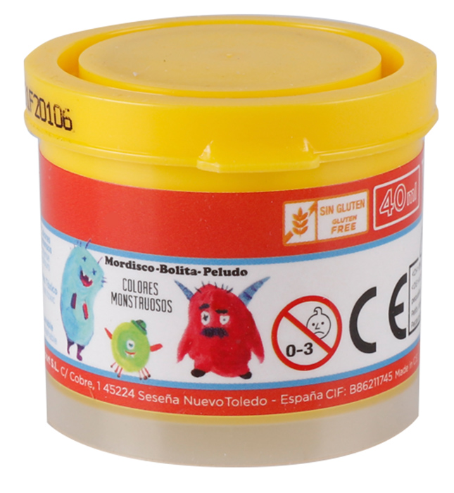 MP τέμπερα ζωγραφικής PP610-03, 40ml, κίτρινη 1 MP τέμπερα ζωγραφικής PP610-03