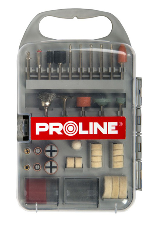 PROLINE kit εξαρτήματα για περιστροφικό πολυεργαλείο 93171, 71τμχ 1 PROLINE kit εξαρτήματα για περιστροφικό πολυεργαλείο 93171