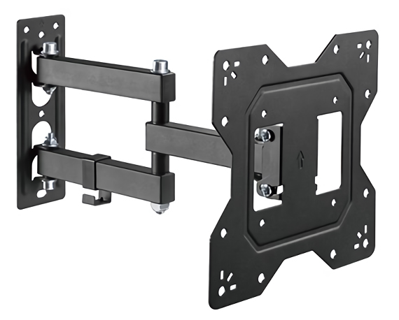 POWERTECH επιτοίχια βάση τηλεόρασης PT-1129, 23-43", έως 30kg, full motion 1 POWERTECH επιτοίχια βάση τηλεόρασης PT-1129