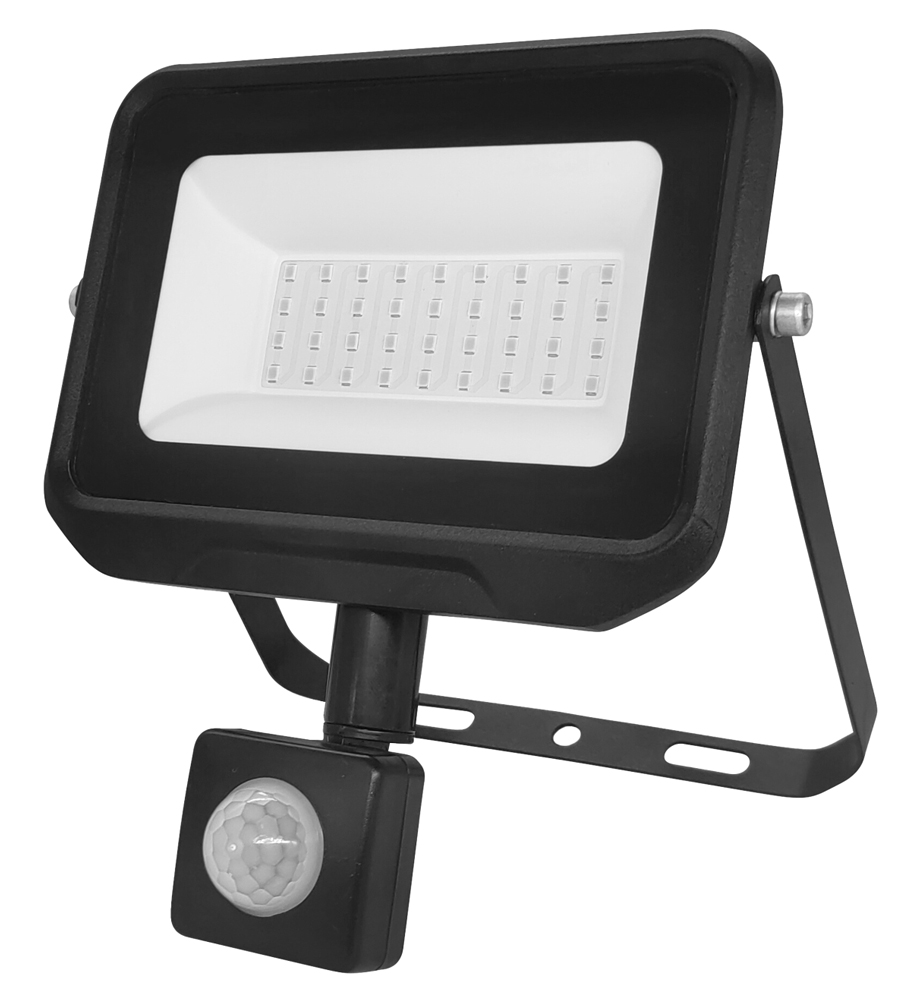POWERTECH LED προβολέας PT-1262, με αισθητήρα κίνησης, 30W, 4000K, IP65 1 POWERTECH LED προβολέας PT-1262