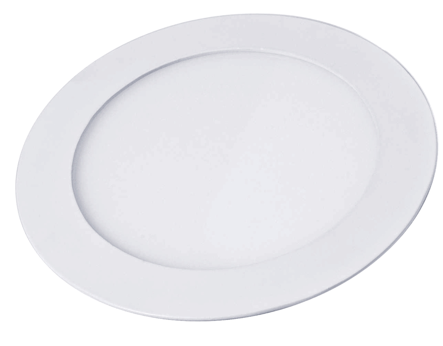 POWERTECH LED panel PT-1270 χωνευτό, 18W, Φ22cm, 4000K, 1440lm, λευκό 1 POWERTECH LED panel PT-1270 χωνευτό