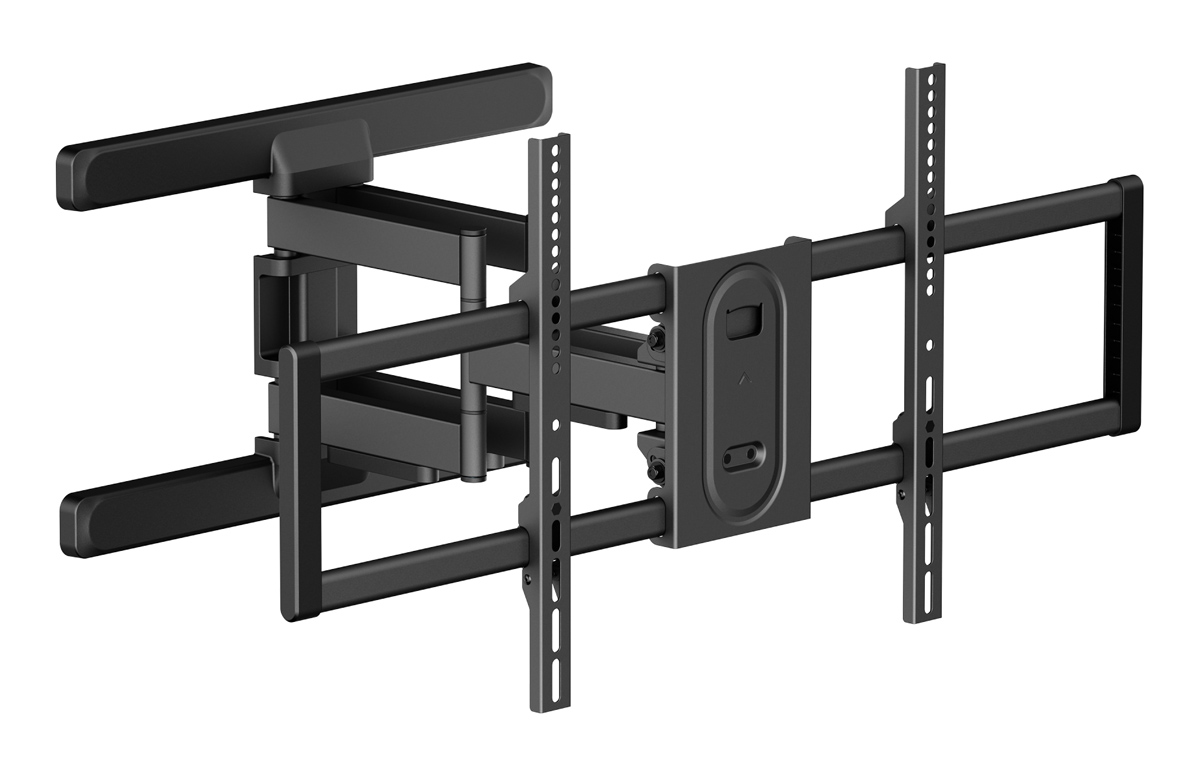 POWERTECH επιτοίχια βάση τηλεόρασης PT-1280, 43-100", έως 60kg, full motion 1 POWERTECH επιτοίχια βάση τηλεόρασης PT-1280