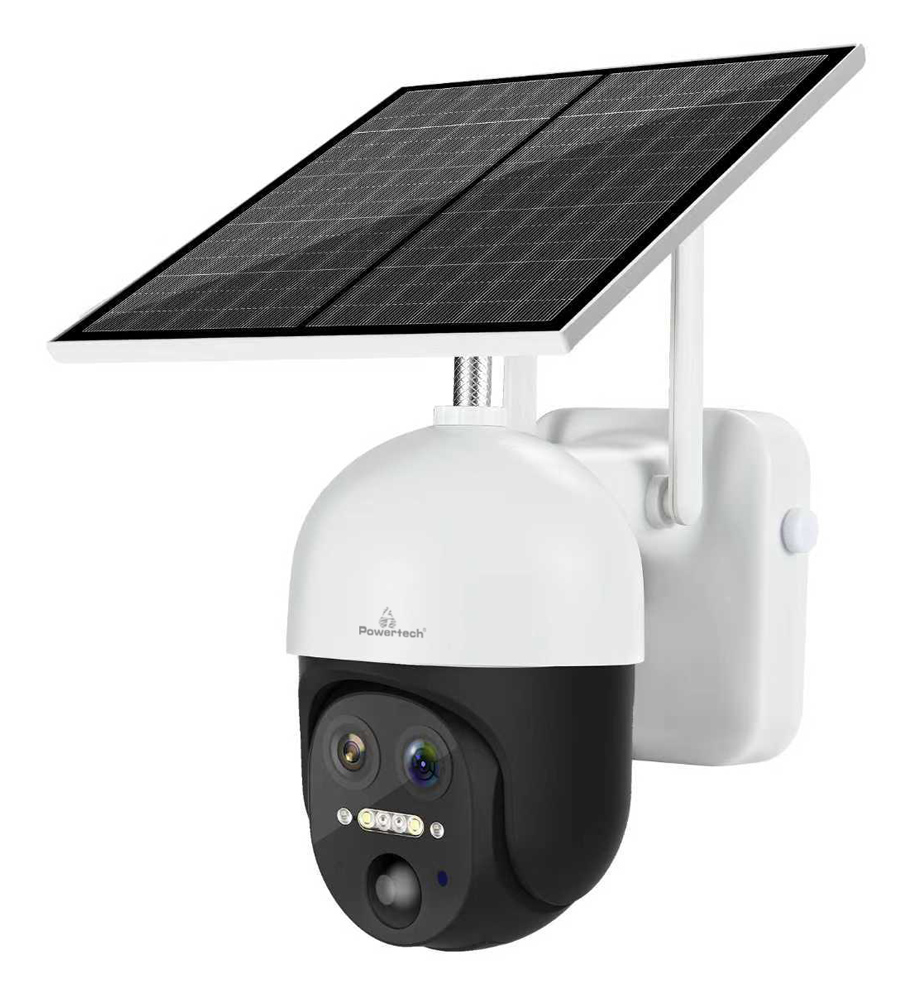 POWERTECH smart ηλιακή κάμερα PT-1497, dual lens, 3MP, 4G, PTZ, SD, IP65 1 POWERTECH smart ηλιακή κάμερα PT-1497
