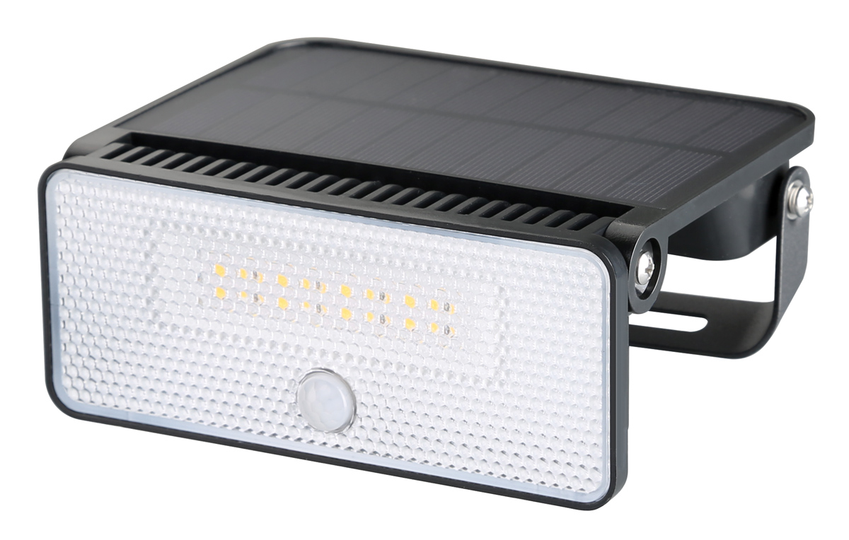 POWERTECH LED ηλιακό φωτιστικό PT-1517 με αισθητήρα κίνησης, 8W, 1800mAh, μαύρο 1 POWERTECH LED ηλιακό φωτιστικό PT-1517 με αισθητήρα κίνησης