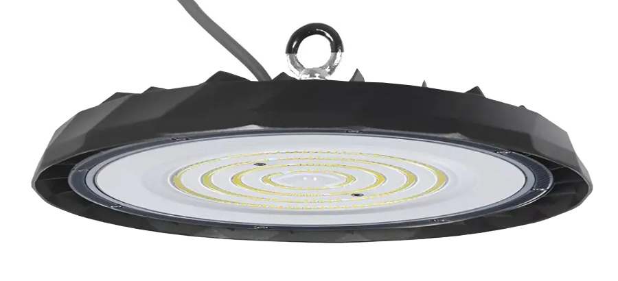 POWERTECH LED φωτιστικό καμπάνα PT-1557, 100W, 6500K, Φ30x4cm, IP65, μαύρο 1 POWERTECH LED φωτιστικό καμπάνα PT-1557