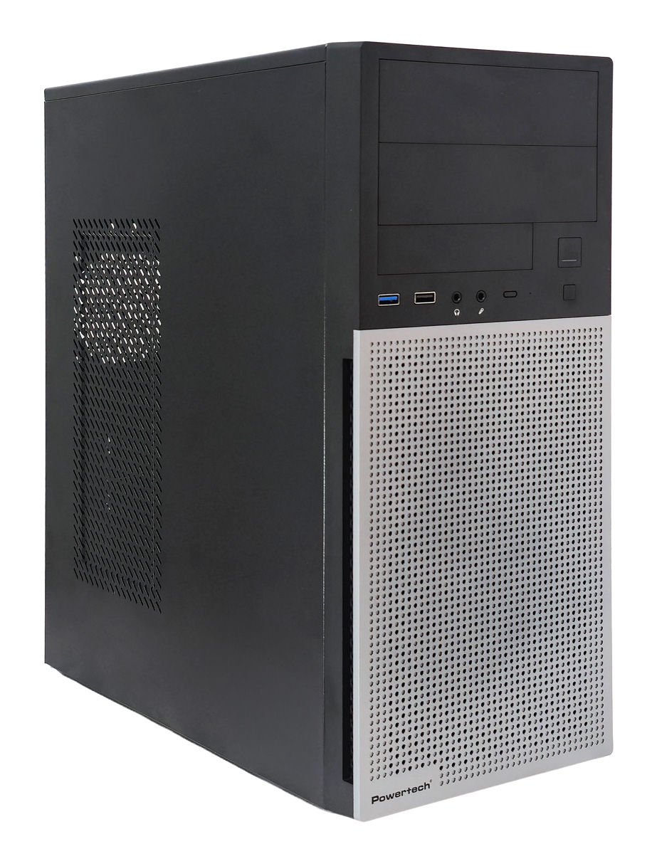 POWERTECH PC Case PT-1563 με 550W PSU, ATX Midi, 376.6x175x408.5mm, μαύρο 1 POWERTECH PC Case PT-1563 με 550W PSU