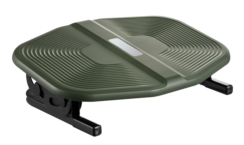 POWERTECH υποπόδιο γραφείου PT-1566 με ρυθμιζόμενη κλίση, μαύρο/λαδί 1 POWERTECH υποπόδιο γραφείου PT-1566 με ρυθμιζόμενη κλίση