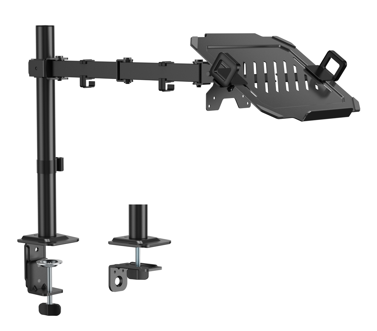 POWERTECH βάση γραφείου οθόνης ή laptop PT-1570, 17-32", έως 10kg 1 POWERTECH βάση γραφείου οθόνης ή laptop PT-1570
