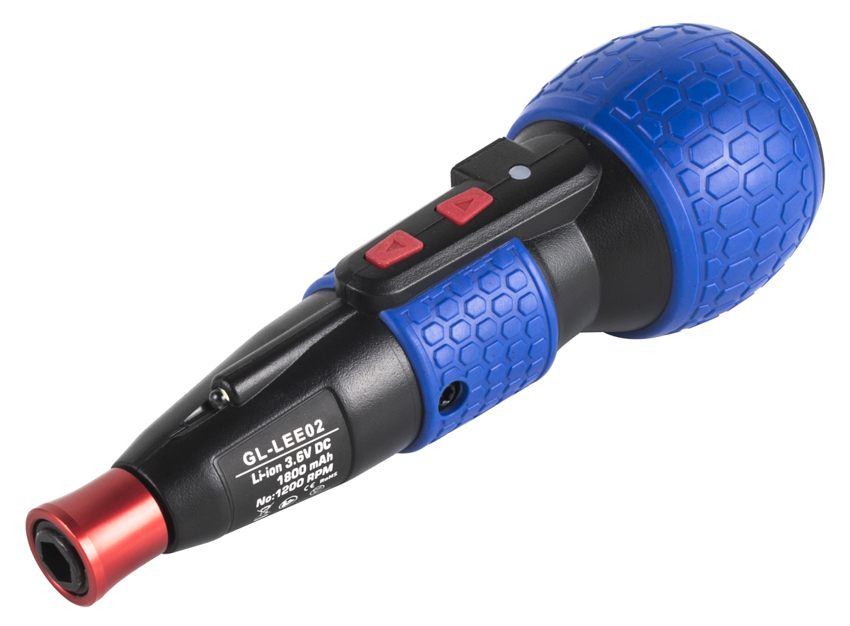 POWERTECH κατσαβίδι μπαταρίας με μύτες PT-1645, LED φακός, 1800mAh 1 POWERTECH κατσαβίδι μπαταρίας με μύτες PT-1645