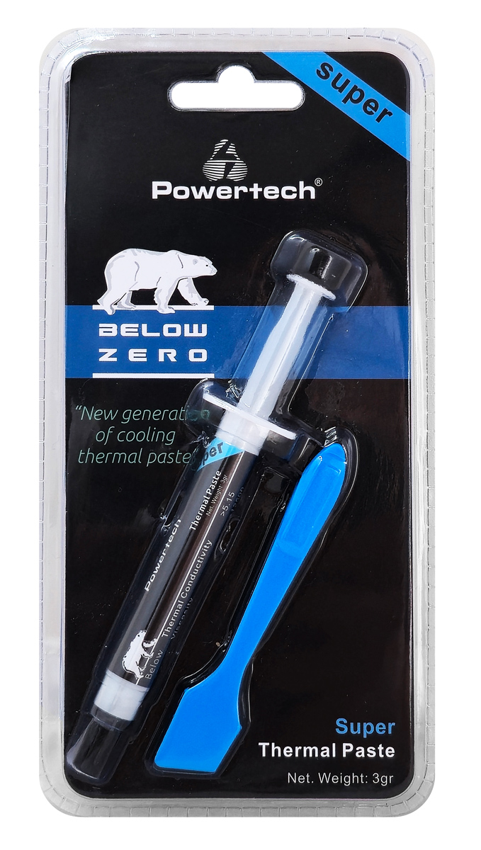 POWERTECH Θερμοαγώγιμη Πάστα PT-490, Super Series, 3gr 1 POWERTECH Θερμοαγώγιμη Πάστα PT-490