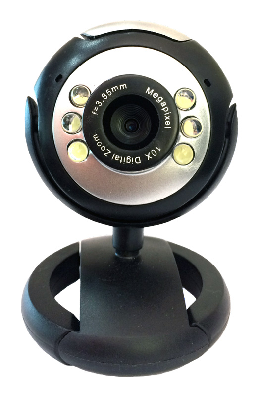 POWERTECH Web Camera PT-509 1.3MP, Plug & Play, μαύρη 1 POWERTECH Web Camera PT-509 1.3MP