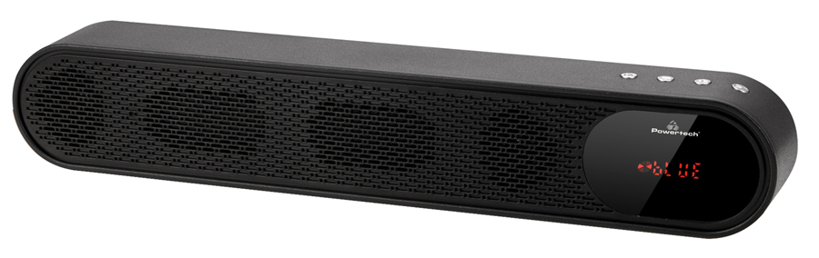 POWERTECH soundbar PT-986, 10W RMS, TWS, FM, 1200mAh, μαύρο 1 POWERTECH soundbar PT-986