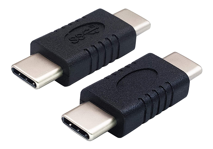 POWERTECH αντάπτορας USB-C αρσενικό σε USB-C αρσενικό PTH-061, μαύρος 1 POWERTECH αντάπτορας USB-C αρσενικό σε USB-C αρσενικό PTH-061