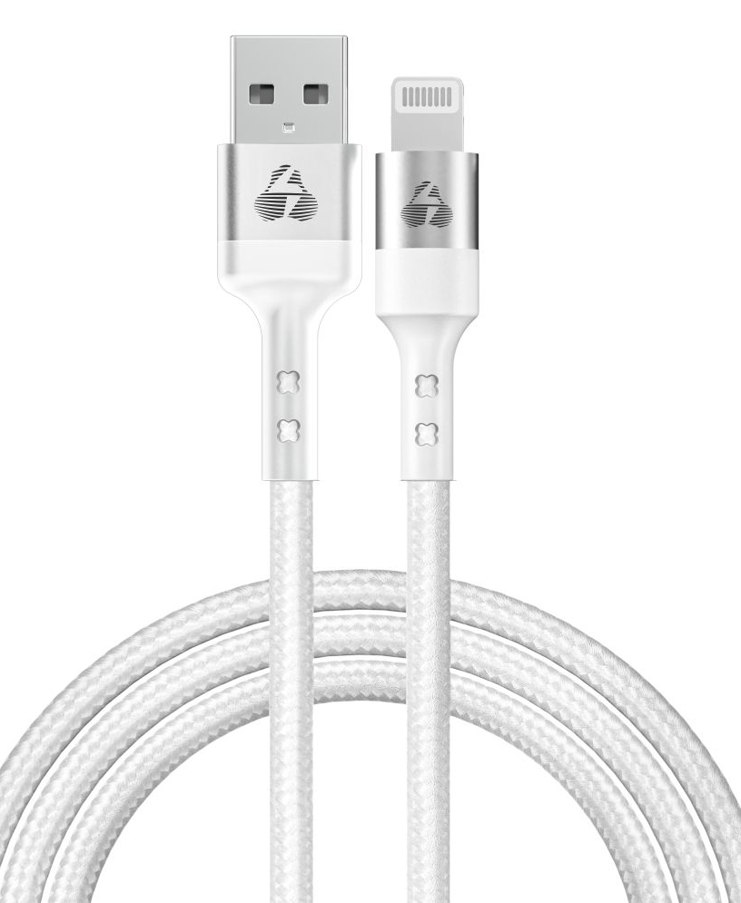 POWERTECH καλώδιο USB σε Lightning PTR-0126, 12W, copper, 1m, λευκό 1 POWERTECH καλώδιο USB σε Lightning PTR-0126