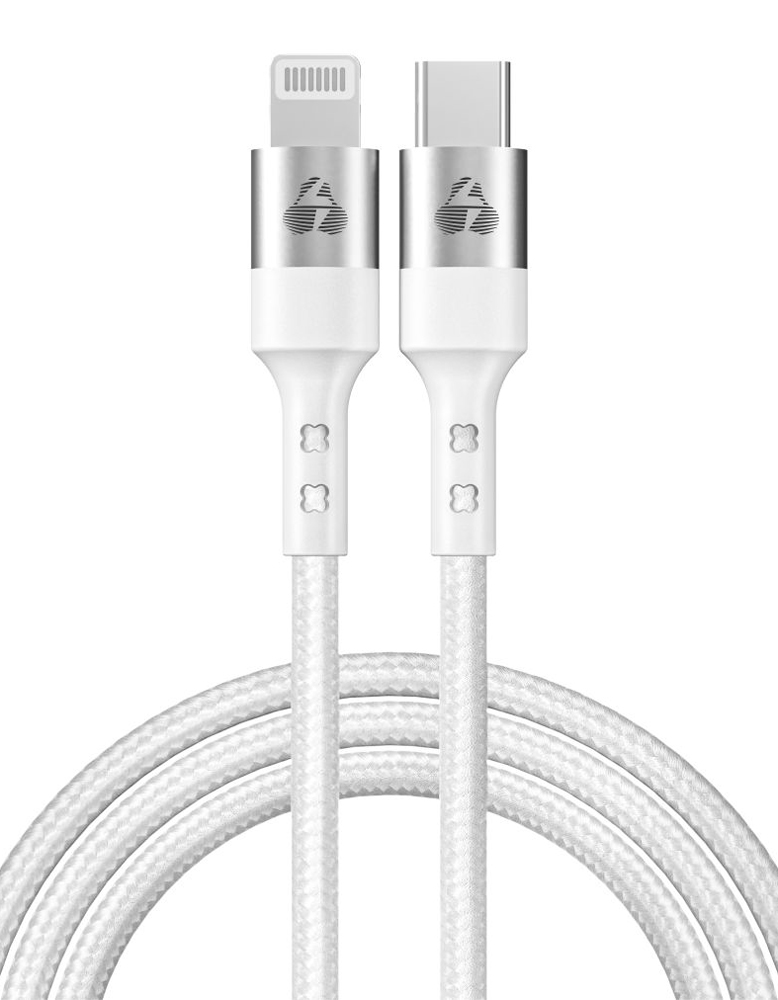 POWERTECH καλώδιο USB-C σε Lightning PTR-0127, PD 20W, copper, 1m, λευκό 1 POWERTECH καλώδιο USB-C σε Lightning PTR-0127