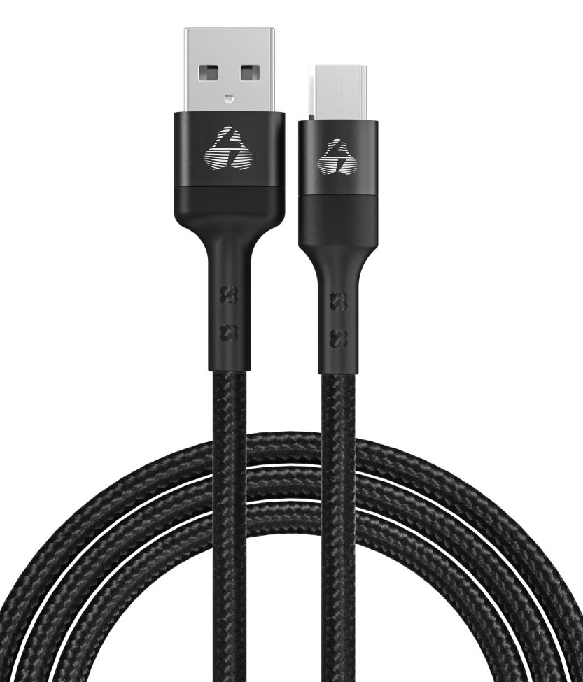 POWERTECH καλώδιο micro USB σε USB PTR-0170, 12W 2.4A, copper, 1.5m, μαύρο 1 POWERTECH καλώδιο micro USB σε USB PTR-0170
