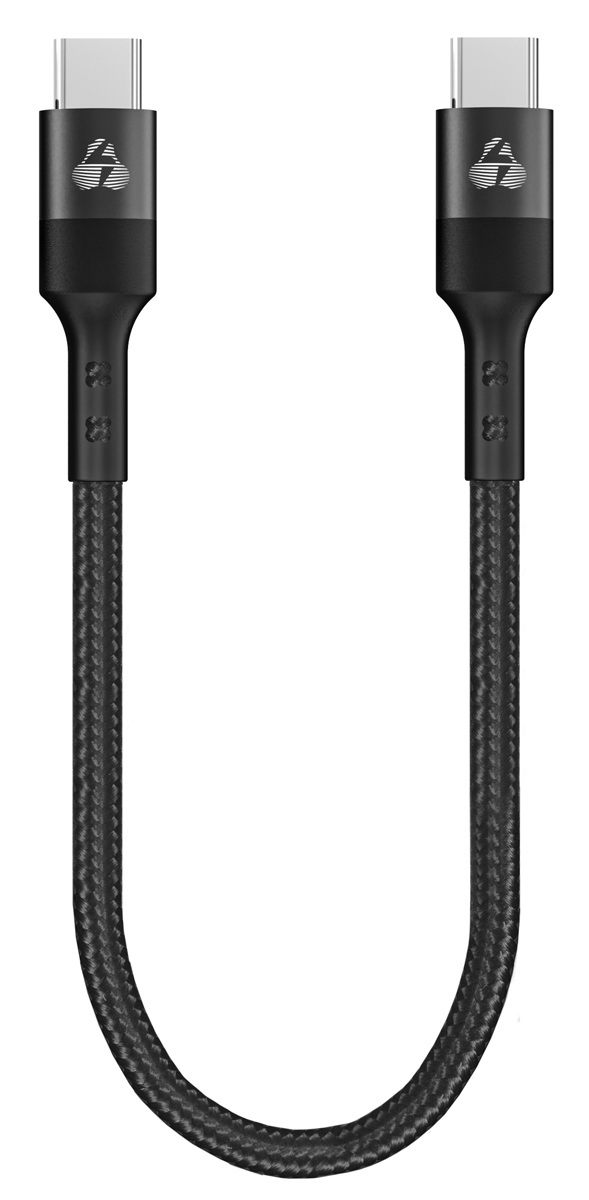 POWERTECH καλώδιο USB-C PTR-0204, PD 60W, 480Mbps, 25cm, μαύρο 1 POWERTECH καλώδιο USB-C PTR-0204