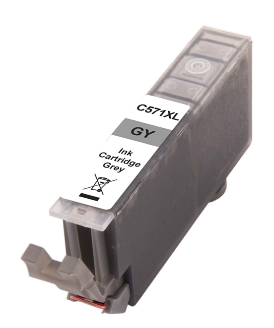 Συμβατό Inkjet για Canon, 571 XL, 12.2ml, γκρι 1 Συμβατό Inkjet για Canon