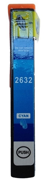 Συμβατό Inkjet μελάνι για Epson, T2632, κυανό 1 Συμβατό Inkjet μελάνι για Epson