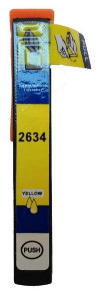 Συμβατό Inkjet μελάνι για Epson, T2634, κίτρινο 1 Συμβατό Inkjet μελάνι για Epson