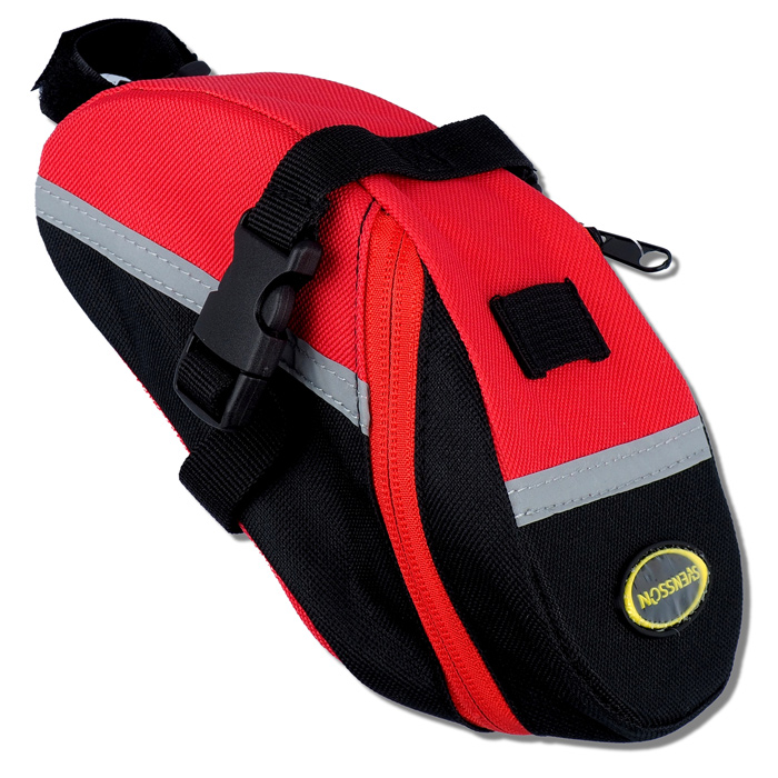 SVENSSON τσαντάκι σέλας ποδηλάτου RIDER104, 0.8l, αδιάβροχο, κόκκινο 1 SVENSSON τσαντάκι σέλας ποδηλάτου RIDER104