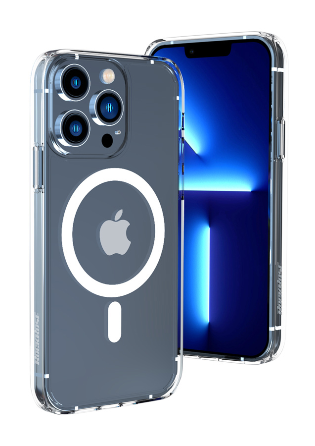 ROCKROSE θήκη Magcase Neo για iPhone 14 Plus, με μαγνήτες, διάφανη 1 ROCKROSE θήκη Magcase Neo για iPhone 14 Plus