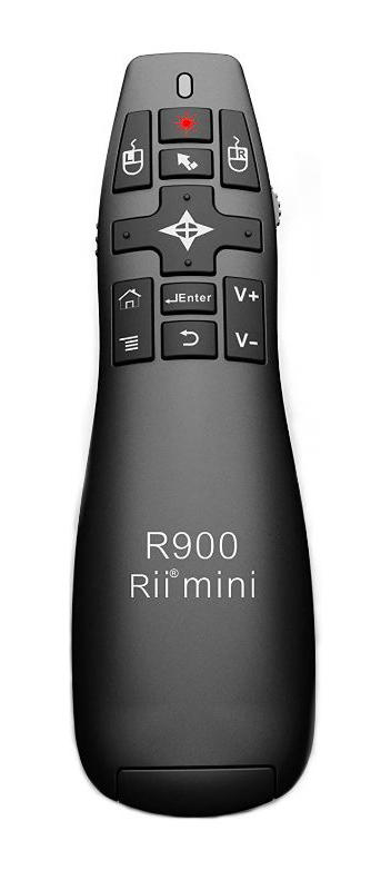 RIITEK τηλεχειριστήριο παρουσιάσεων Mini R900 με laser & air mouse 1 RIITEK τηλεχειριστήριο παρουσιάσεων Mini R900 με laser & air mouse