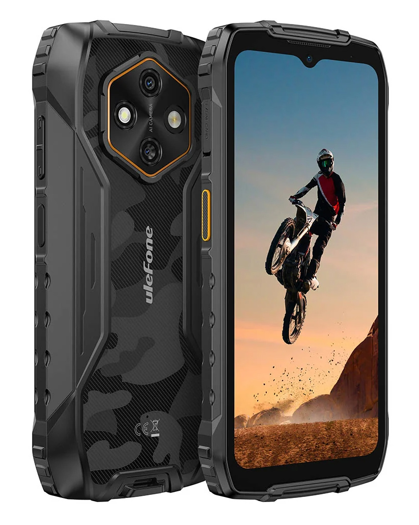 ULEFONE smartphone RugKing 4 Pro, 6.56", 8/128GB, 10200mAh, IP68/IP69K/MIL-STD-810H, μαύρο 1 ULEFONE smartphone RugKing 4 Pro