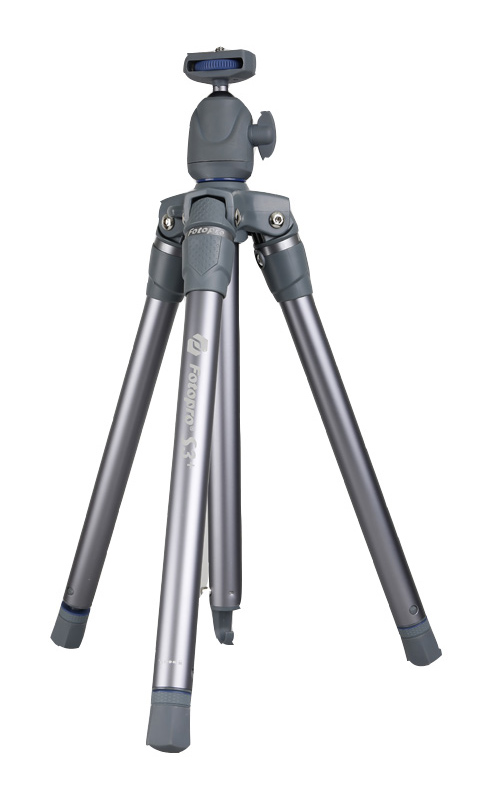 FOTOPRO τρίποδο φωτογράφισης S3 Lite, πτυσσόμενο έως 127cm, έως 2.5kg, γκρι 1 FOTOPRO τρίποδο φωτογράφισης S3 Lite