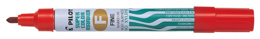 PILOT ανεξίτηλος μαρκαδόρος SCA-F, 1mm, κόκκινος 1 PILOT ανεξίτηλος μαρκαδόρος SCA-F