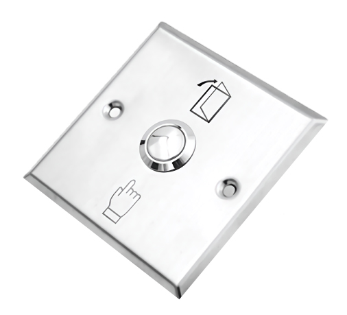 SECUKEY Χωνευτό μπουτόν SCK-CBUTTON2, 3Α, ασημί 1 SECUKEY Χωνευτό μπουτόν SCK-CBUTTON2