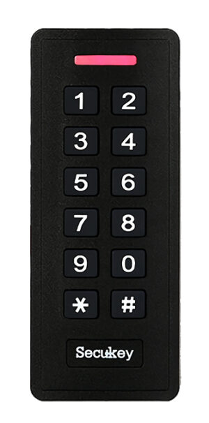 SECUKEY αυτόνομο αδιάβροχο πληκτρολόγιο πρόσβασης SCK-K2-EM