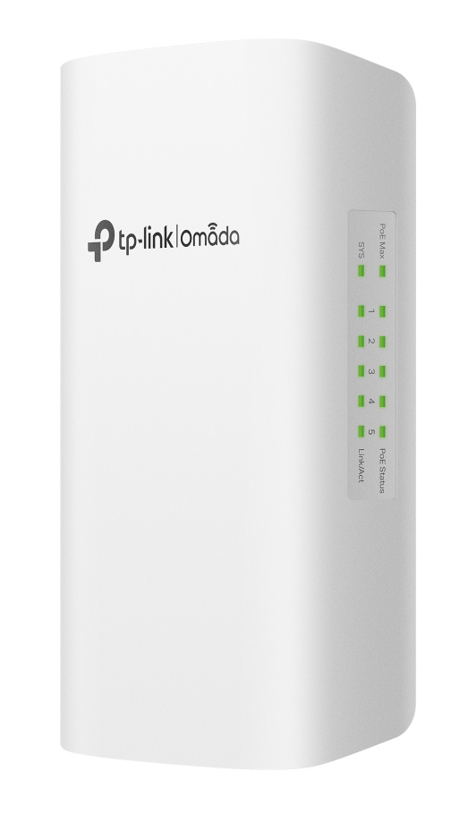 TP-LINK smart switch SG2005P-PD, 1x Gigabit PoE++ in/4x Gigabit PoE+ out, V1.0 1 TP-LINK smart switch SG2005P-PD
