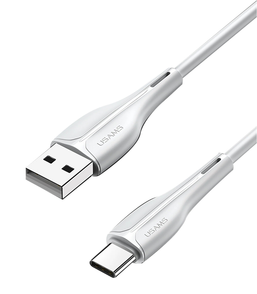 USAMS καλώδιο USB-C σε USB US-SJ372, 2A, 1m, λευκό 1 USAMS καλώδιο USB-C σε USB US-SJ372
