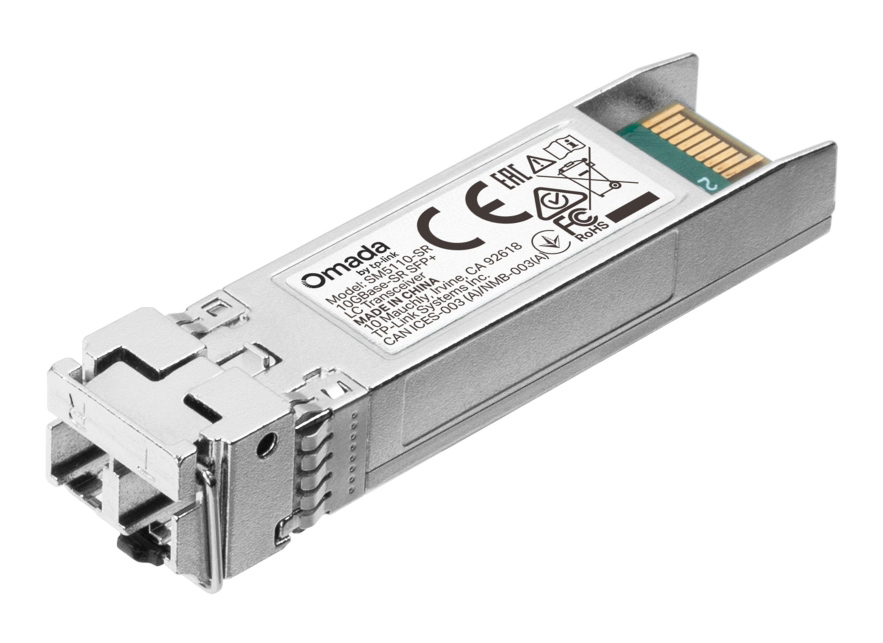TP-LINK 10GBase-SR SFP+ LC transceiver SM5110-SR, έως 300m, V1.30 1 TP-LINK 10GBase-SR SFP+ LC transceiver SM5110-SR