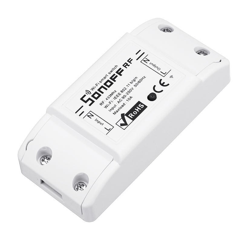 SONOFF Smart Διακόπτης RF2 433MHz, WiFi 2.4GHz, λευκό 1 SONOFF Smart Διακόπτης RF2 433MHz