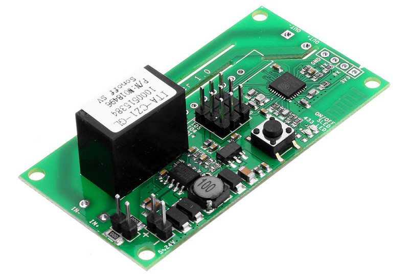 SONOFF WiFi switch module SV, 5-24V 1 SONOFF WiFi switch module SV