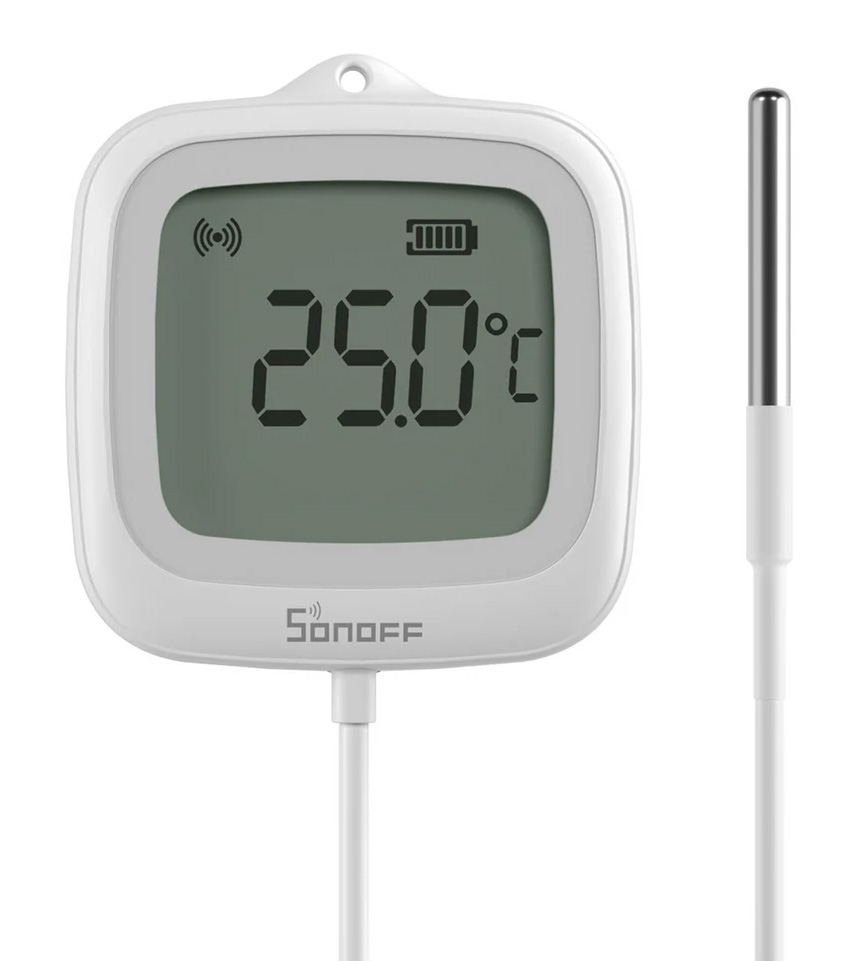 SONOFF smart θερμόμετρο SNZB-02LD, έως 115 °C, ZigBee 3.0, λευκό 1 SONOFF smart θερμόμετρο SNZB-02LD