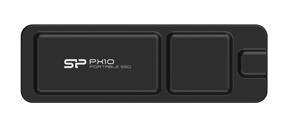 SILICON POWER εξωτερικός SSD PX10, 1TB, USB 3.2, 1050-1050MB/s, μαύρος 1 SILICON POWER εξωτερικός SSD PX10
