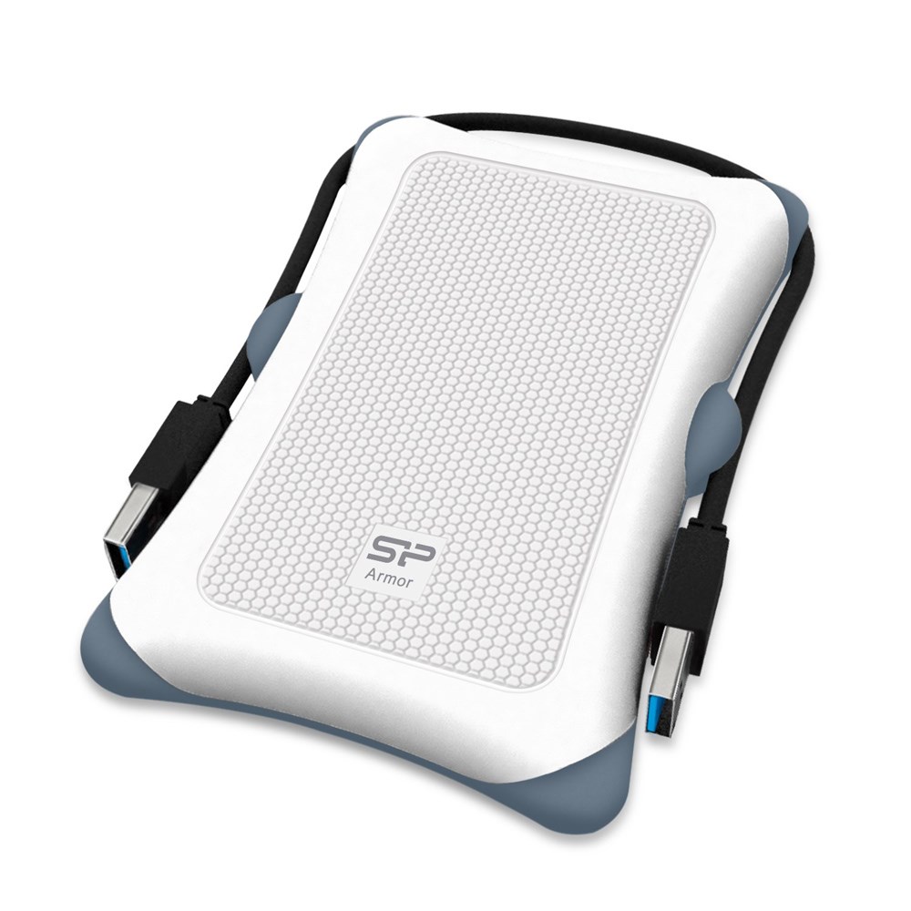 SILICON POWER εξωτερικός HDD Armor A30, 2TB, USB 3.2, λευκός 1 SILICON POWER εξωτερικός HDD Armor A30