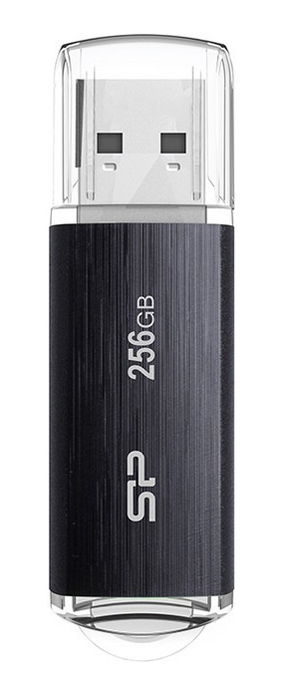 SILICON POWER USB Flash Drive Blaze B02, 256GB, USB 3.2, μαύρο 1 SILICON POWER USB Flash Drive Blaze B02