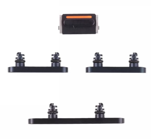 Ανταλλακτικά πλαϊνά πλήκτρα SPIP13PM-0010 για iPhone 13 Pro Max, μαύρα 1 Ανταλλακτικά πλαϊνά πλήκτρα SPIP13PM-0010 για iPhone 13 Pro Max