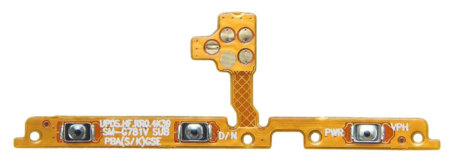 On/off & volume key FPC SPSAMA52S-004, Samsung A52/A72/S20 FE/S20 FE 5G 1 On/off & volume key FPC SPSAMA52S-004