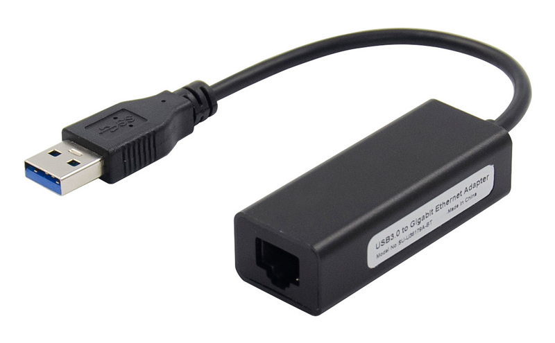 Αντάπτορας δικτύου ST735, USB, 1000Mbps Ethernet, μαύρος 1 Αντάπτορας δικτύου ST735
