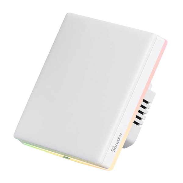 SONOFF smart διακόπτης T5-1C-86 με LED φωτισμό, μονός, Wi-Fi, λευκός 1 SONOFF smart διακόπτης T5-1C-86 με LED φωτισμό