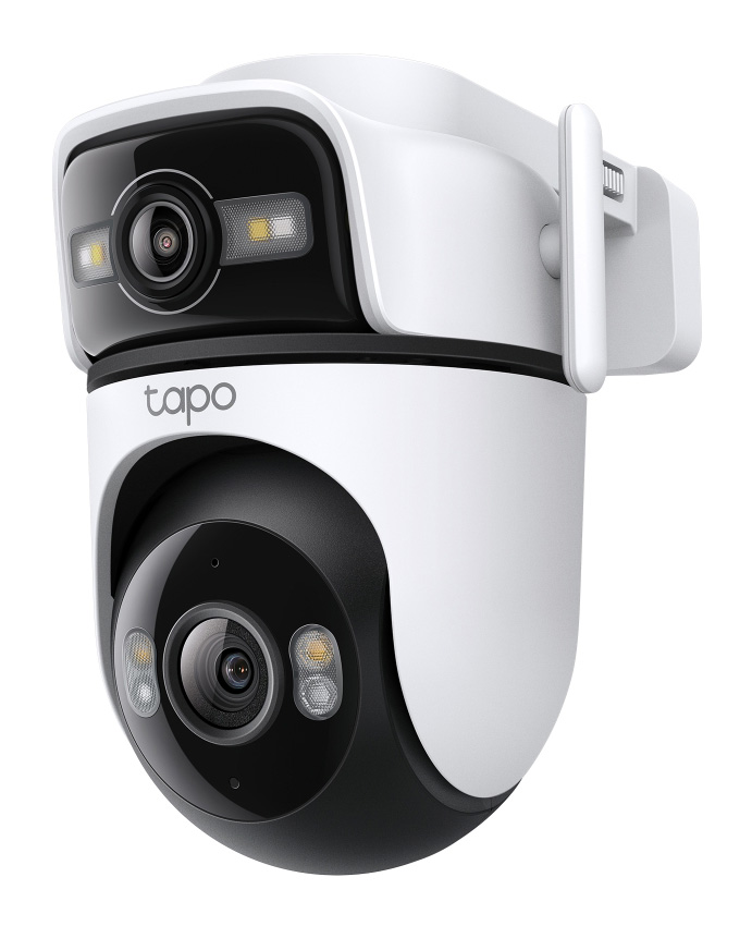 TP-LINK smart κάμερα Tapo C545D, dual lens, 2K/3MP, WiFi, PTZ, IP66, V1.0 1 TP-LINK smart κάμερα Tapo C545D