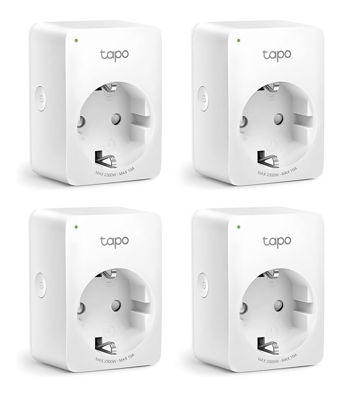 TP-LINK smart αντάπτορας ρεύματος TAPO-P100, Wi-Fi, ΒΤ, 4τμχ, Ver. 1.0 1 TP-LINK smart αντάπτορας ρεύματος TAPO-P100
