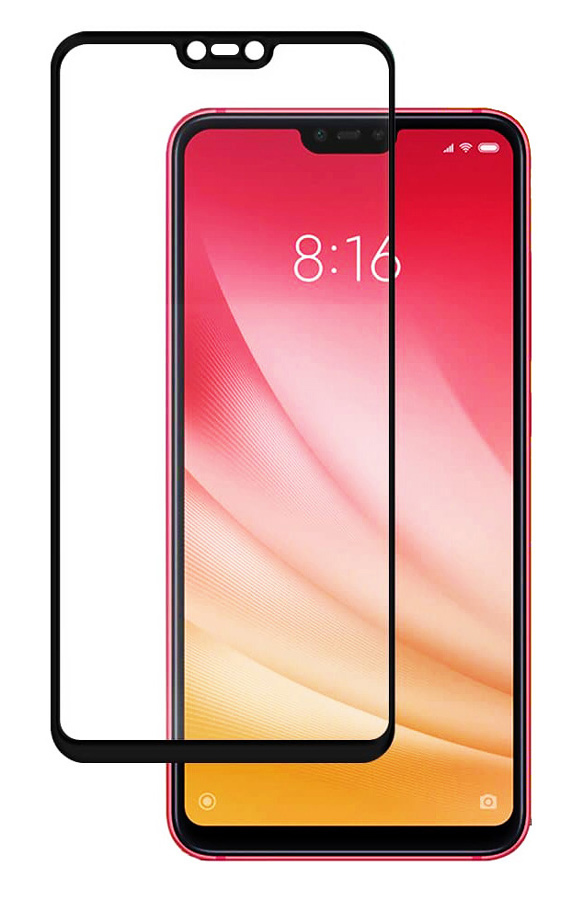 POWERTECH Tempered Glass 5D Full Glue για Xiaomi MI 8 Lite, Black 1 POWERTECH Tempered Glass 5D Full Glue για Xiaomi MI 8 Lite